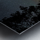 Milky Way and Mars Metal print