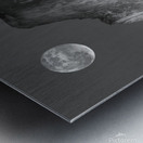  Half Dome Moon Metal print