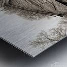 Abandoned farm Metal print