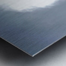  Blue ice glacier Chile Metal print