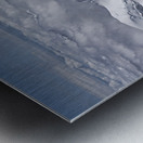 Alaska mountain range Metal print