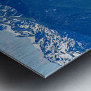 Olympic mountain range Metal print