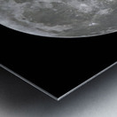 Planet moon Metal print