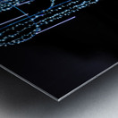 Aboretum Winter Lights Metal print