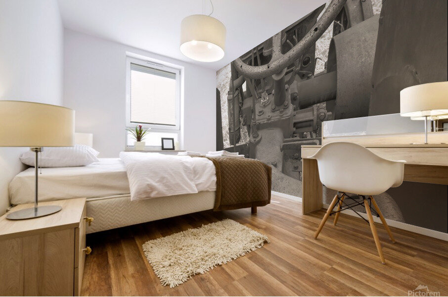 Model F Fordson tractor Mural print