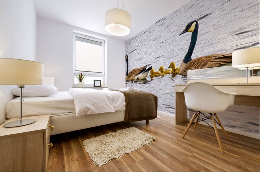 Swimming lessons Mural print