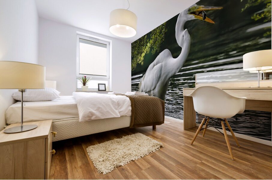 Just lunch  Mural print