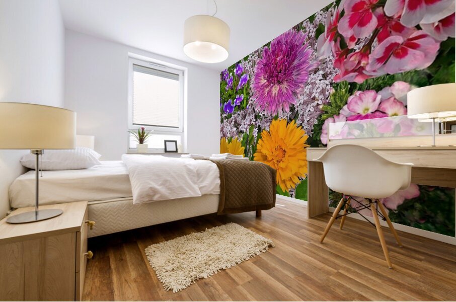 Spring Flower Mix Mural print