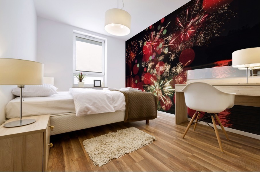  Fireworks Fantasy Mural print