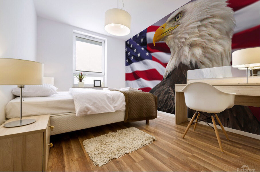 Proud Bird Mural print