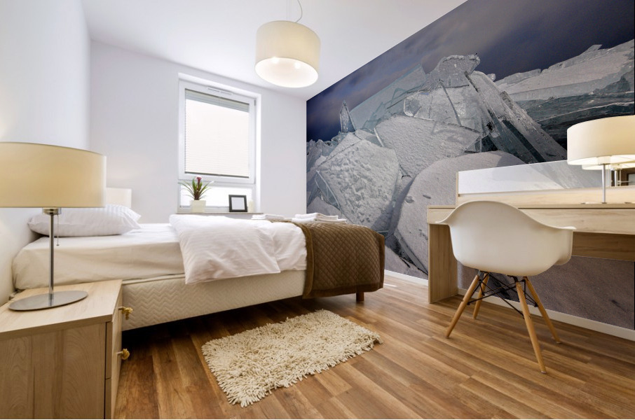 Superior Plate Ice Mural print