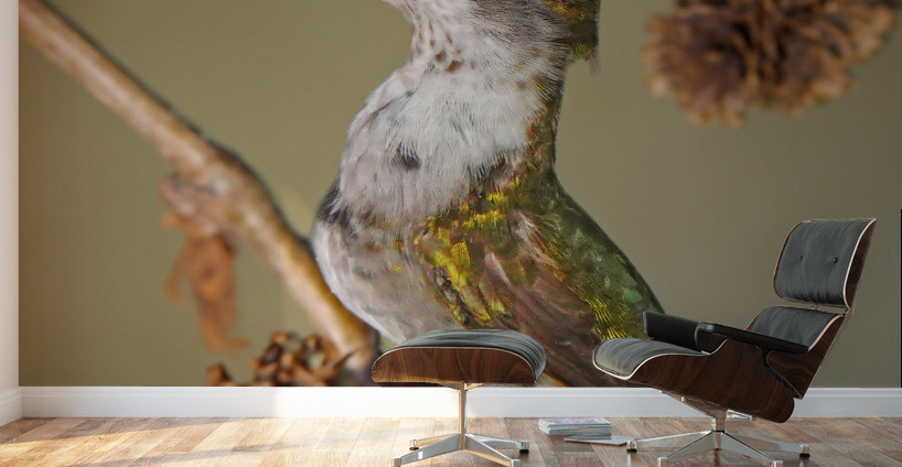 Hummer in the cones Wall Murals