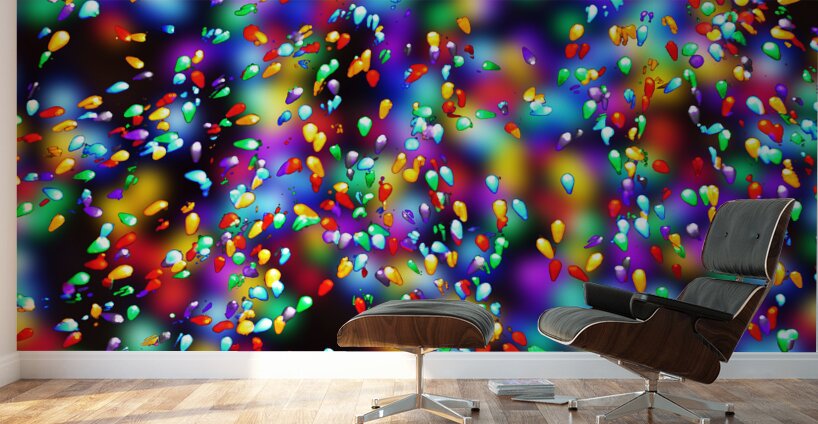 Holiday Lights Wall Murals