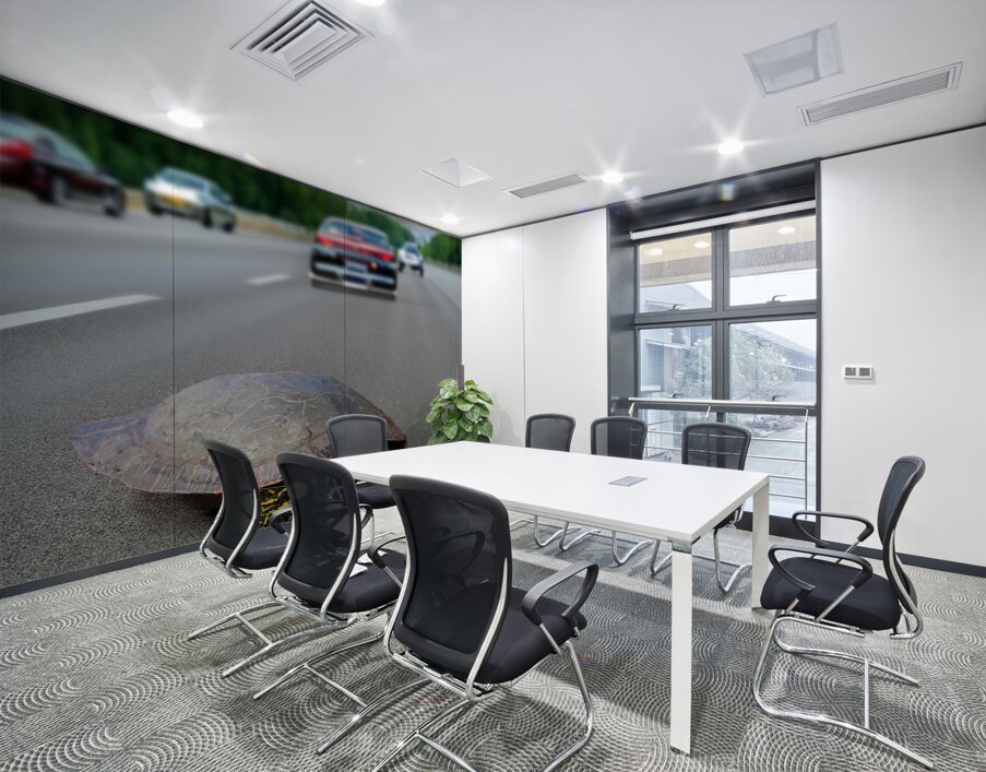 Tense Turtle  Wall Printing