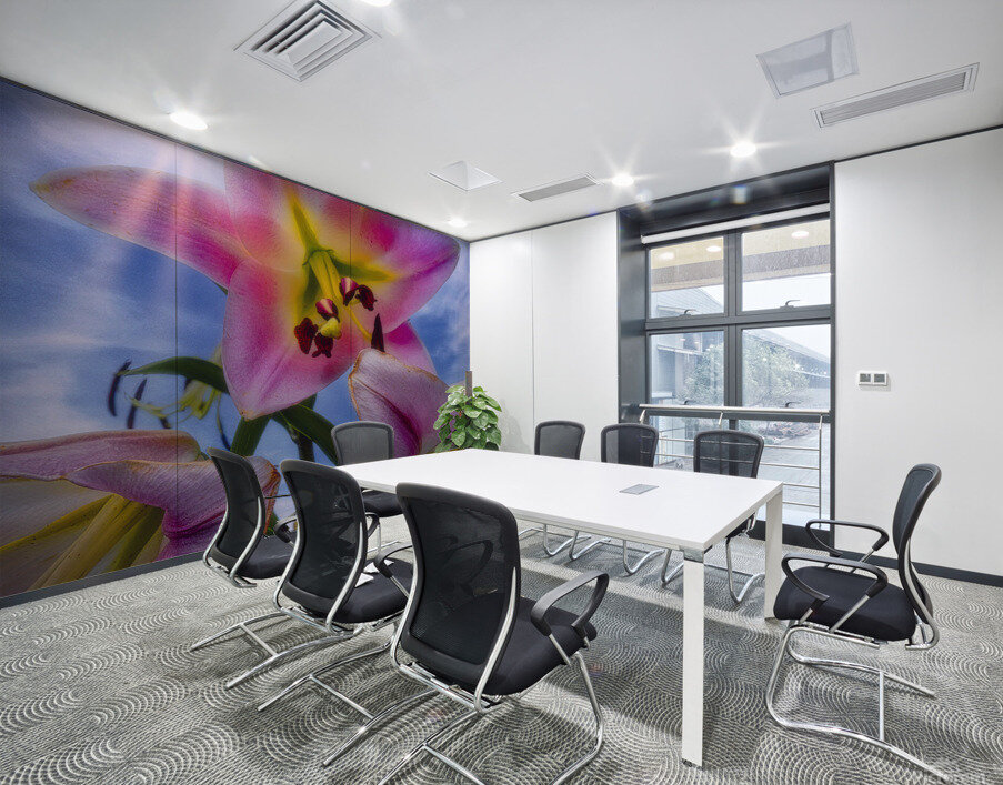 Starshine Lily Wall Printing