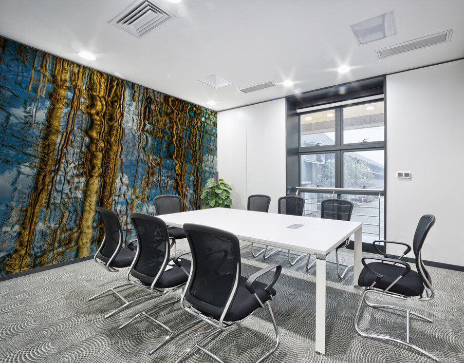 Reflections in a Forest Wall Printing