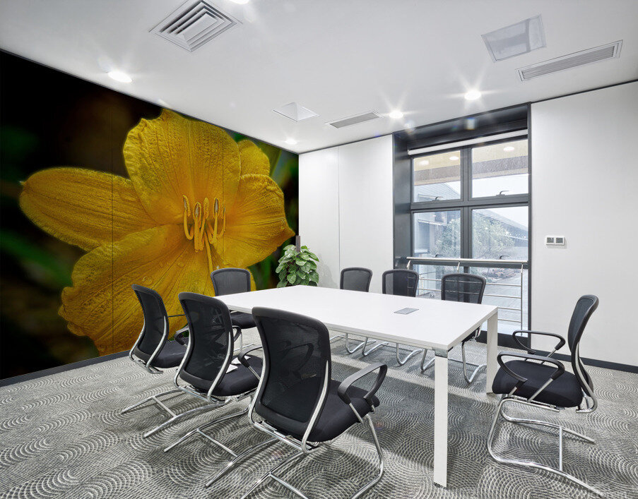 Yellow Day lily Wall Printing