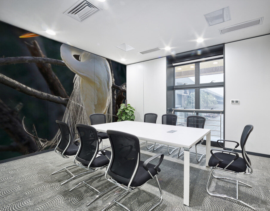 White egret Wall Printing