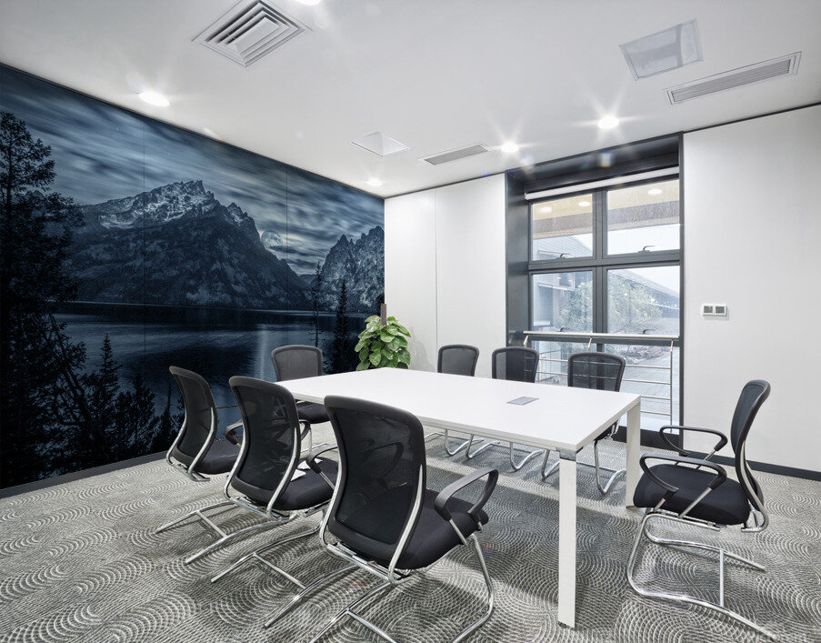 The Grand Teton at night Wall Printing