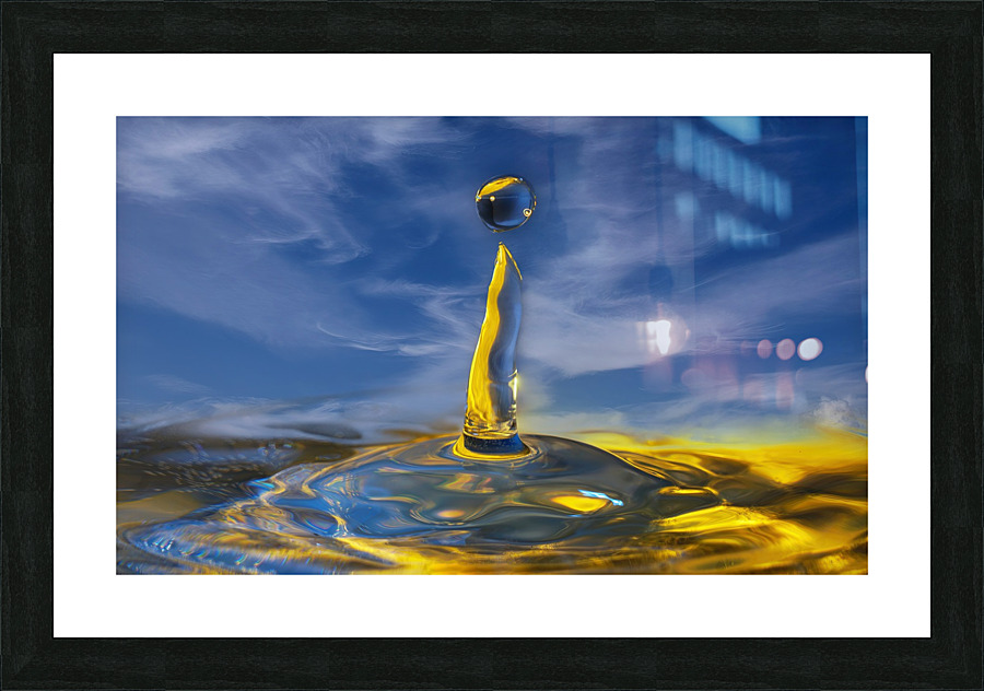 A Splash of Hope Picture Frame print