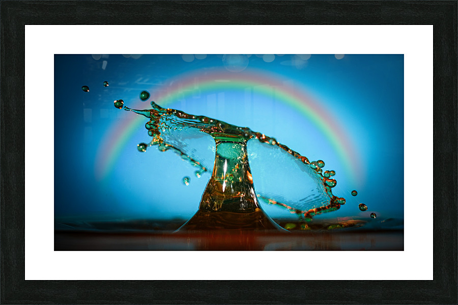 Drops of Color  Framed Print Print