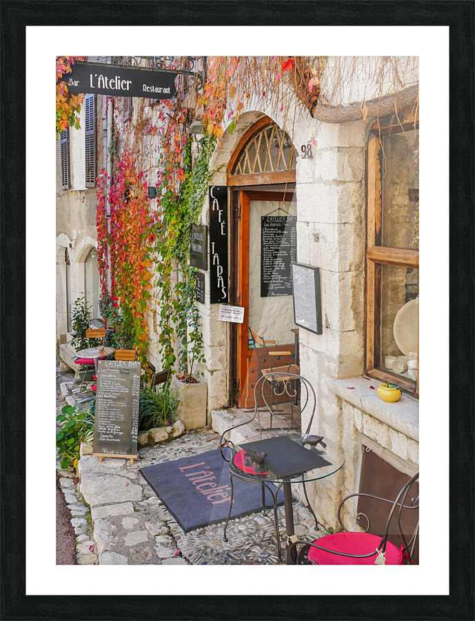Spanish Tapas in France Picture Frame print