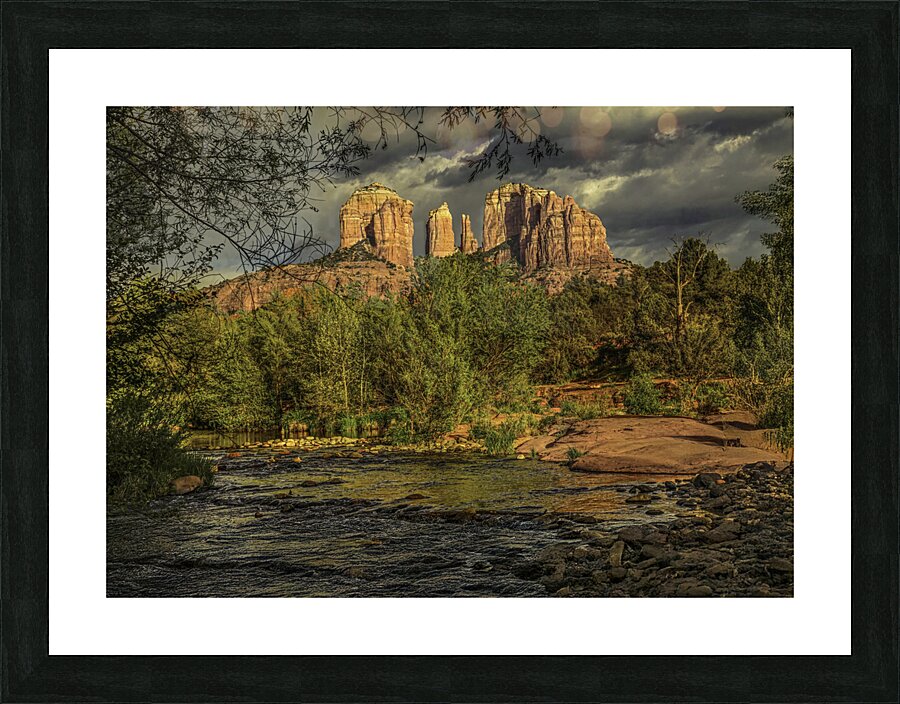 Cathedral Rocks Sedona Picture Frame print
