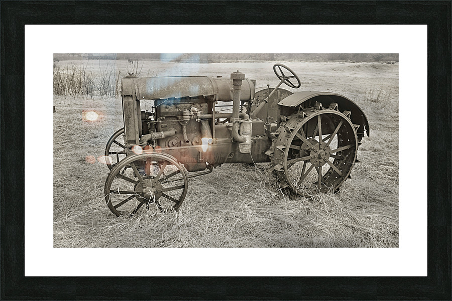 McCormick Deering tractor  Impression encadrée