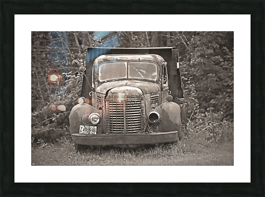 International Harvester pickup  Picture Frame print