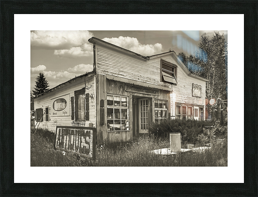  Blueberry Maple WI antique store Picture Frame print