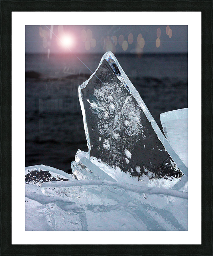  Plate Ice Superior Picture Frame print