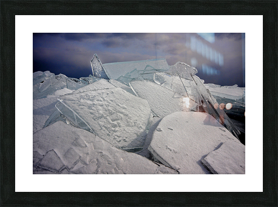 Superior Plate Ice Picture Frame print