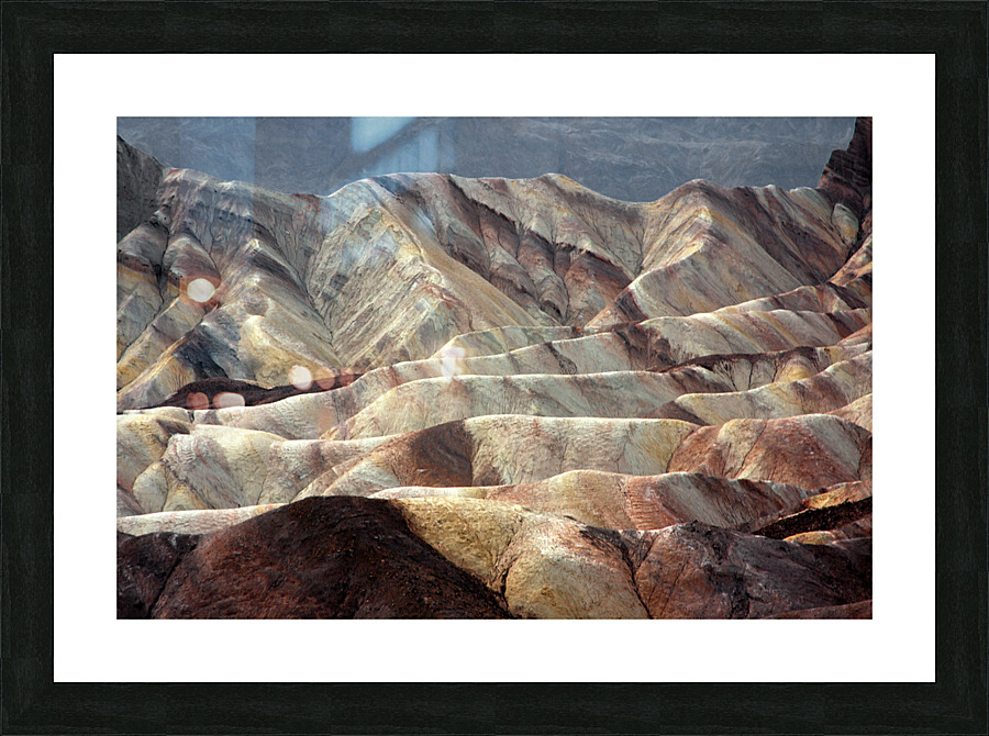 Zabriskie Point - Death Valley Picture Frame print