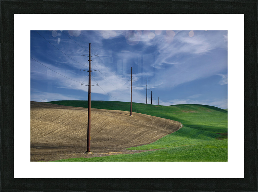  Washington farm Picture Frame print