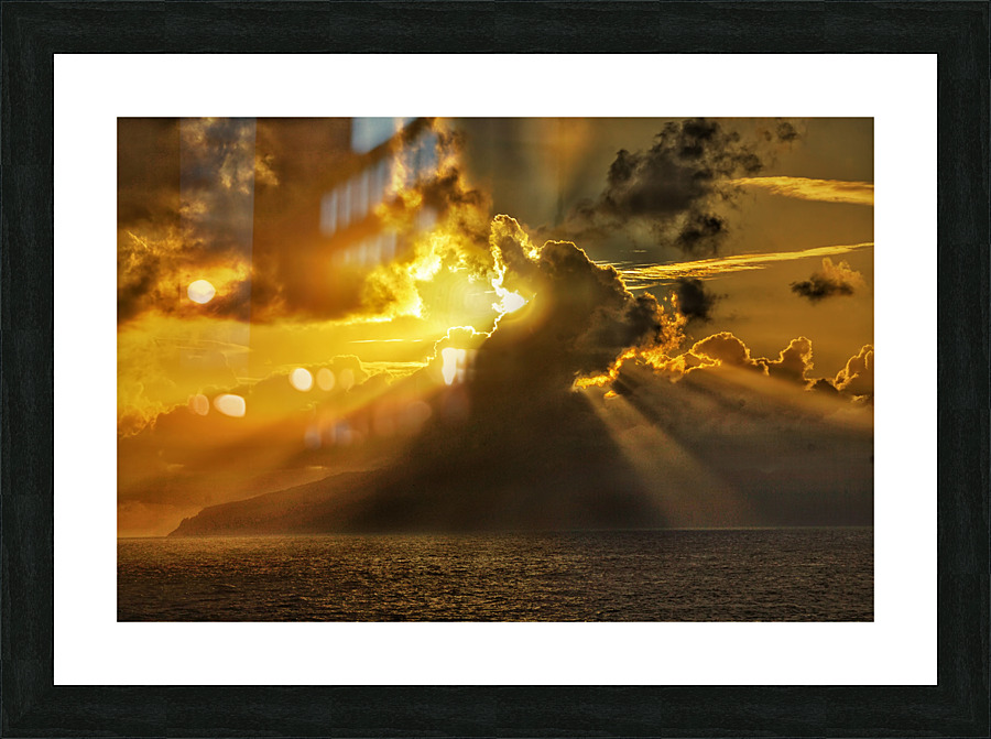 Morning in Tahiti Picture Frame print