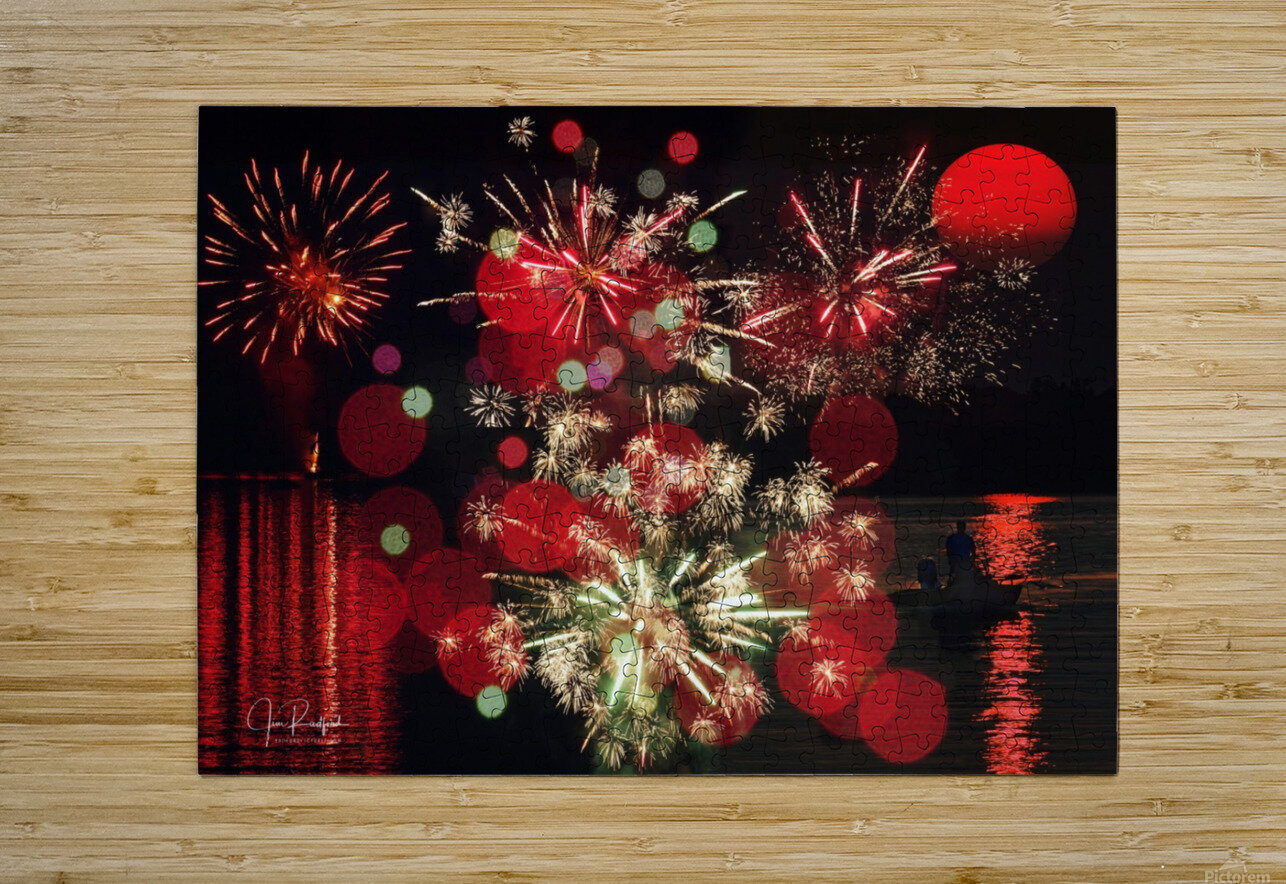  Fireworks Fantasy Jim Radford Puzzle printing