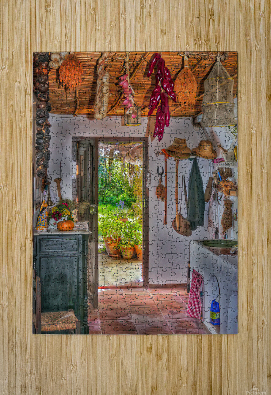 Kitchen Doorway in Valencia  Jim Radford Puzzle printing