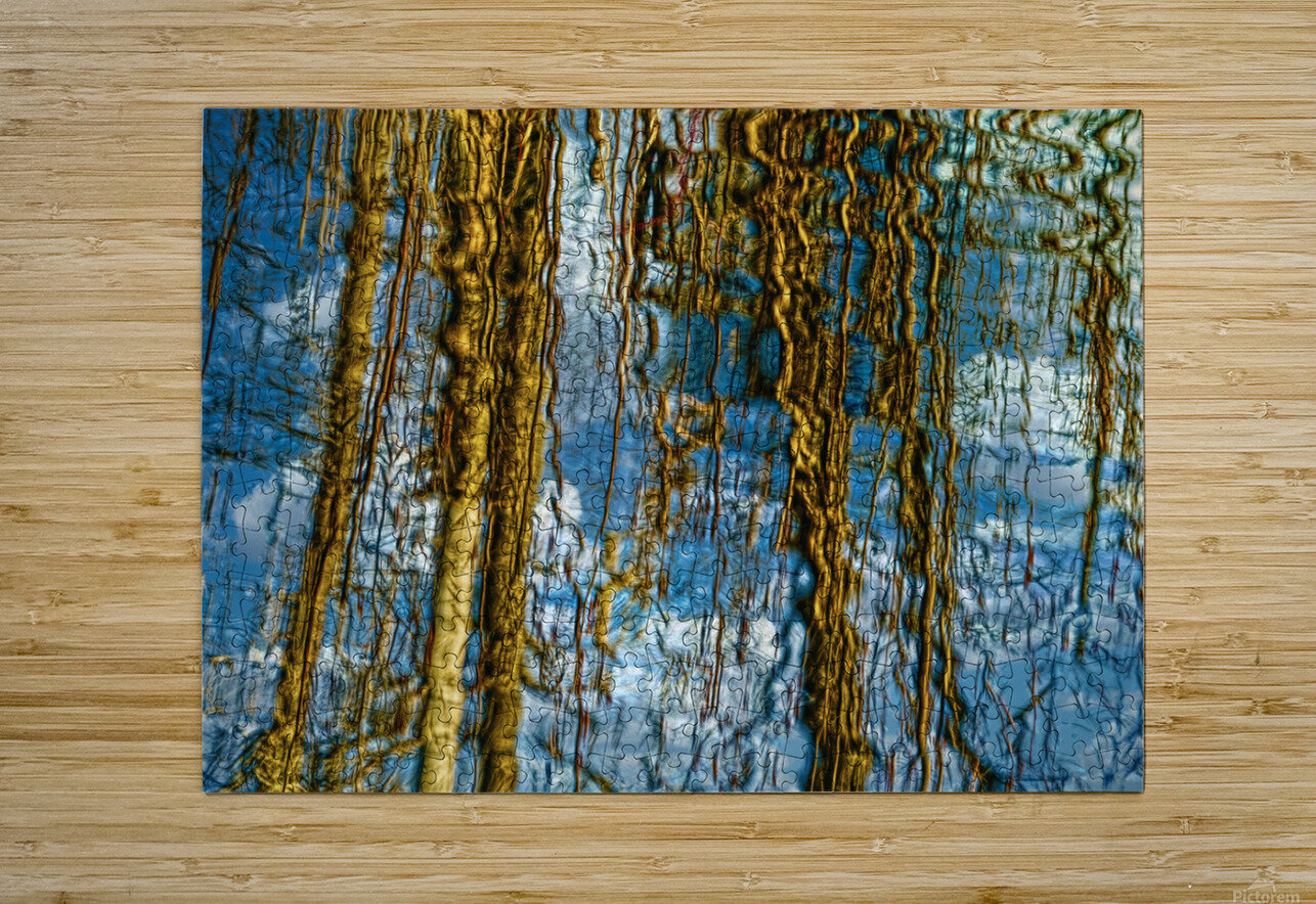 Reflections in a Forest Jim Radford Puzzle printing