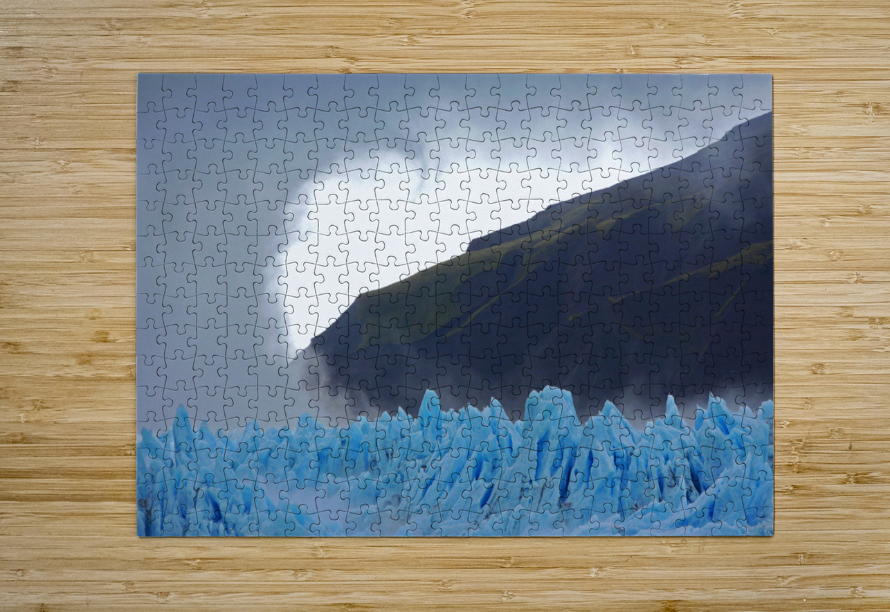  Blue ice glacier Chile Jim Radford Puzzle printing