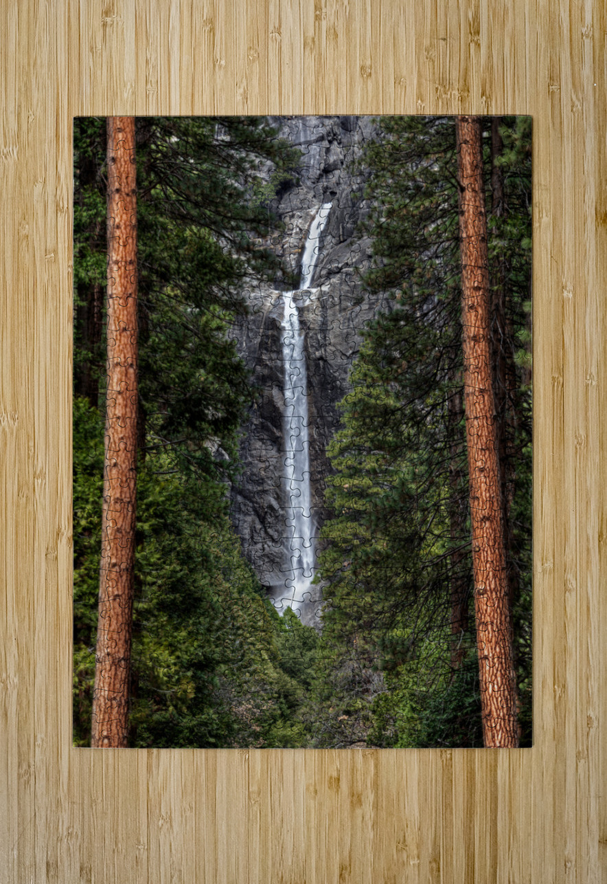  Yosemite Lower Falls Jim Radford Puzzle printing