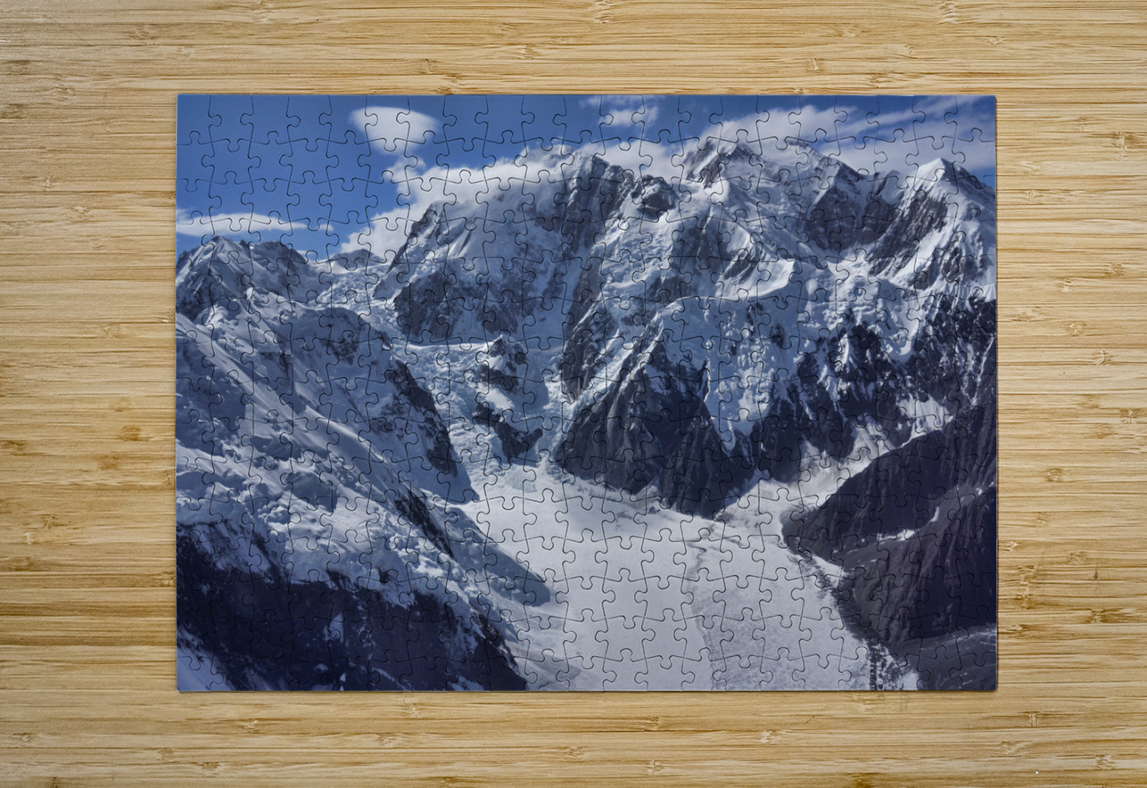 Muldrow glacier Alaska Jim Radford Puzzle printing