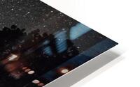 Speeding trails of the Milky Way HD Metal print