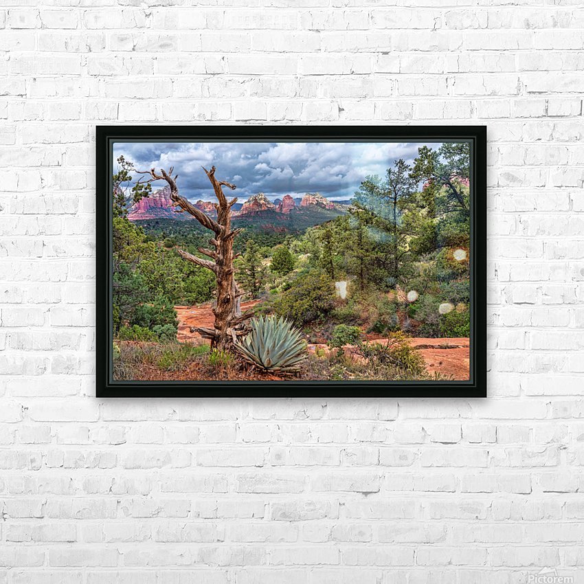 Sedona Overlook HD Sublimation Metal print with Decorating Float Frame (BOX)