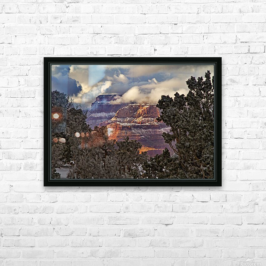  Grand Canyon HD Sublimation Metal print with Decorating Float Frame (BOX)