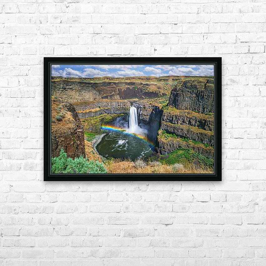  Palouse Water falls HD Sublimation Metal print with Decorating Float Frame (BOX)