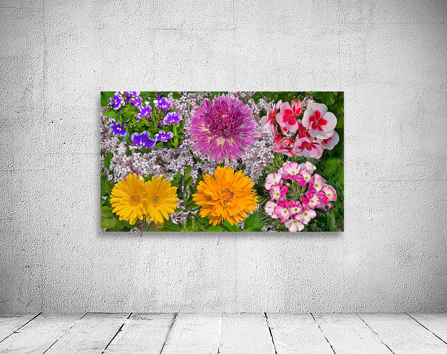 Spring Flower Mix Wall Preview