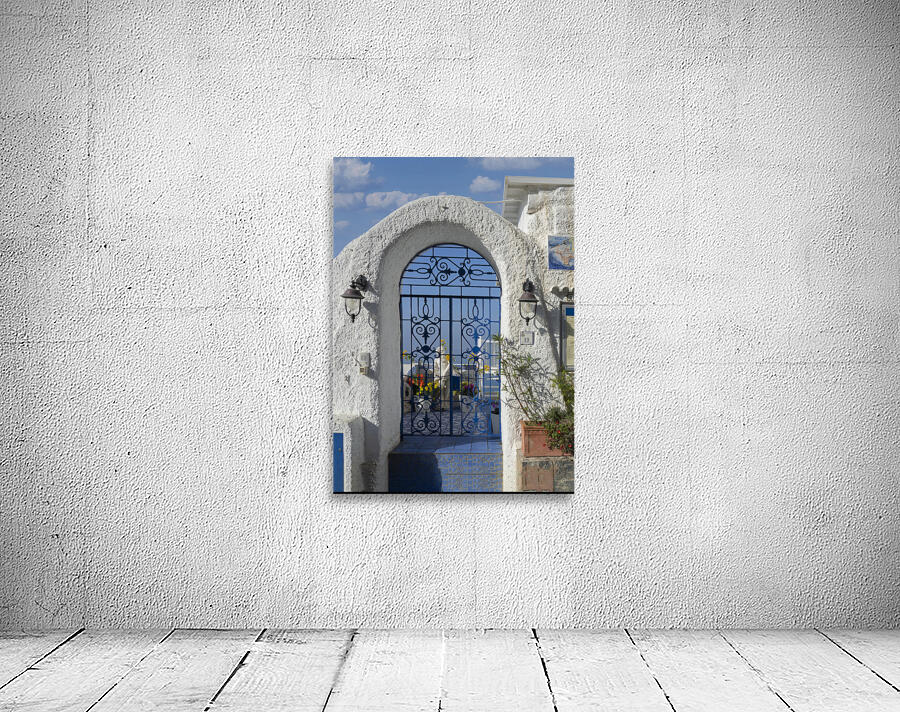 Gated entry Wall Preview