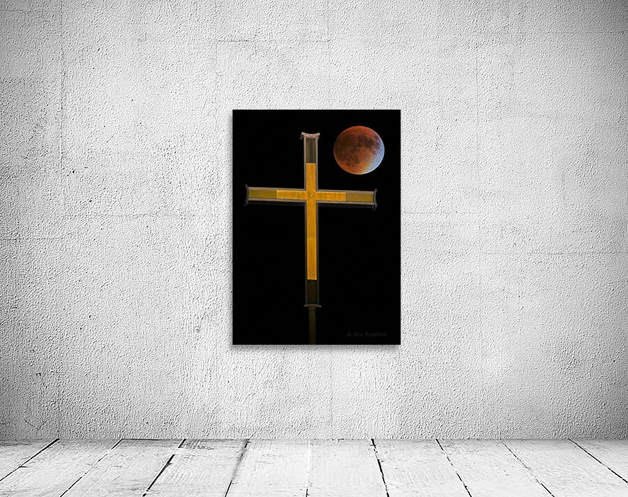 Lunar Eclipse of the blood moon Wall Preview