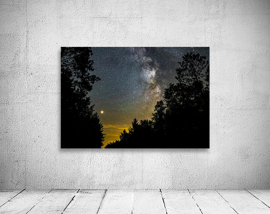 Milky Way and Mars Wall Preview