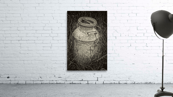 Metal milk can Wall Preview